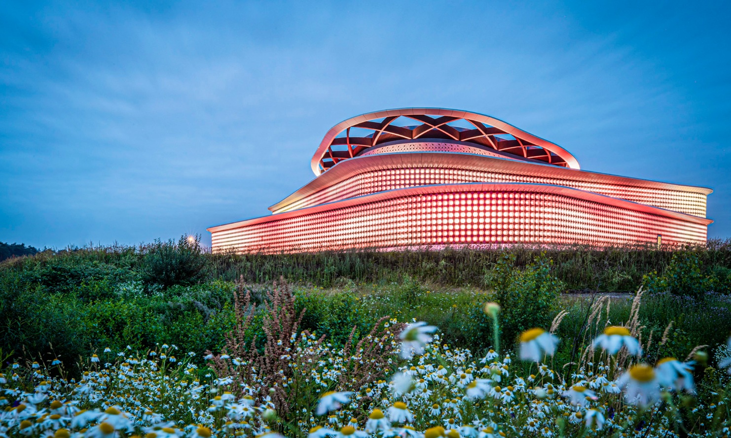 Holland Casino in Venlo in Free Form Timber Construction