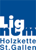 Logo von der Lignum Holzkette St. Gallen